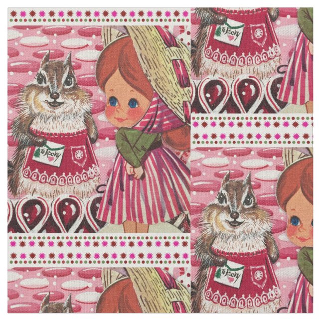 Gewebe Frau-Riddle Visits Frau-Elizabeth Stoff (Nahaufnahme)