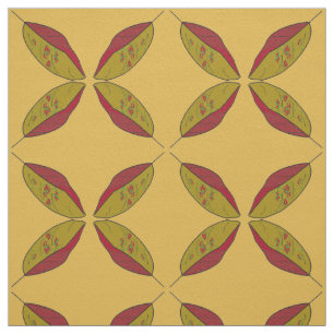 Gewebe - Graphic Leaf Stoff