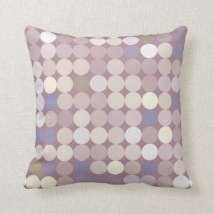 Gewebe kreist abstraktes Muster ein Kissen