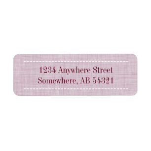 Gewebe Linen Textur in Maroon Red