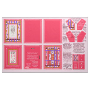 Gewebe Nähmuster Muster waschbare Foto Rahmen, Bro Stoff