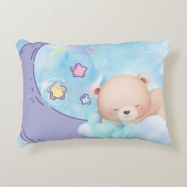 Gewebe: Polyester mit Bürste Dekokissen (Vorderseite)