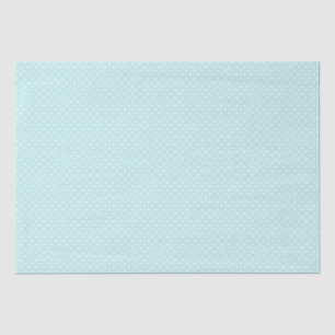 Gewebepapier/Aquamarine Polka-Punkte Seidenpapier