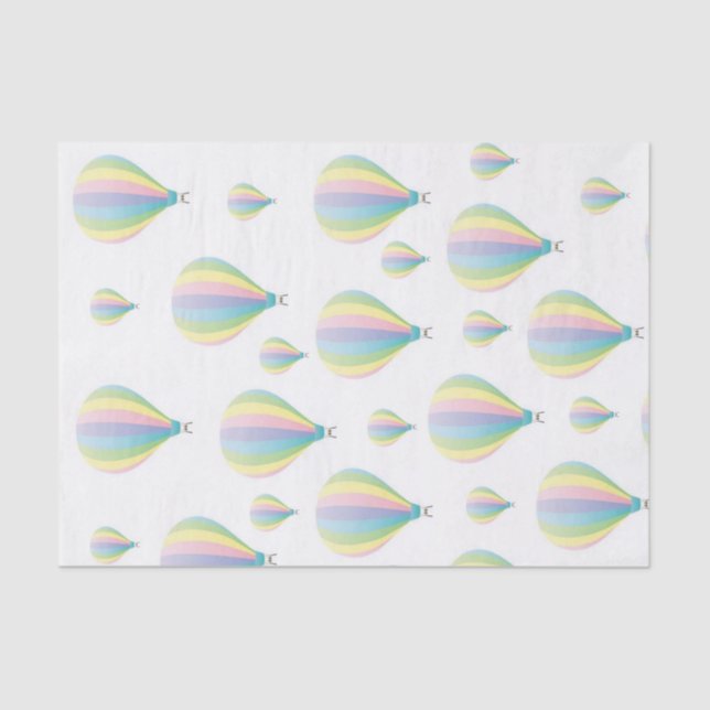 Gewebepapier-Fallschirme Seidenpapier (Vorderseite)