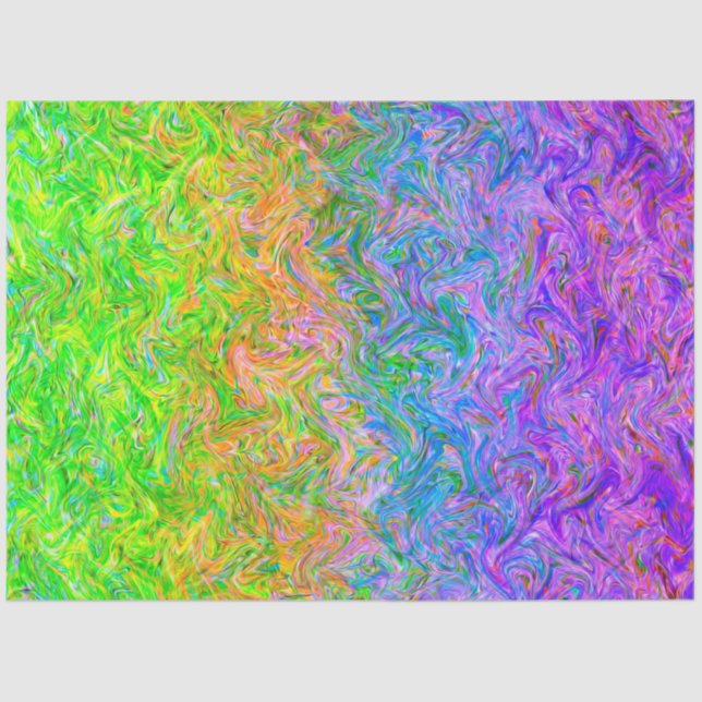 Gewebepapier-Flüssigkeitsfarben Seidenpapier (Vorderseite)