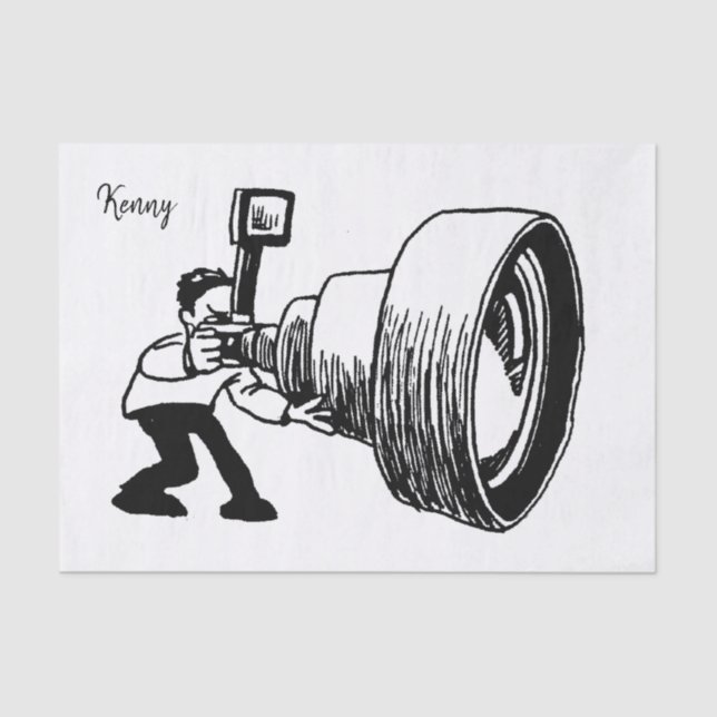 Gewebepapier Fotografie Seidenpapier (Vorderseite)
