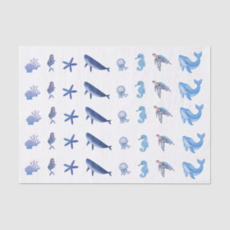 Gewebepapier - Meerjungfrau Seidenpapier