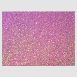 Gewebepapier/rosa Glitzer Seidenpapier
