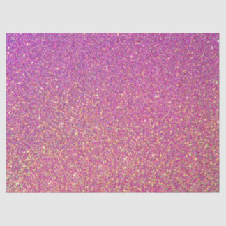 Gewebepapier/rosa Glitzer Seidenpapier