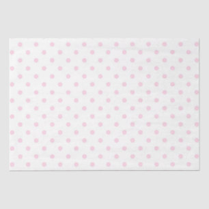 Gewebepapier/rosa Polka-Punkte Seidenpapier