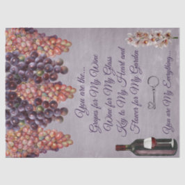 Gewebepapier Set 2 Vintage Liebe Nr.03 Seidenpapier