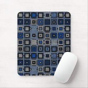 gewebte Quadrate Mousepad