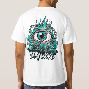 Geweckt bleibe - Alleskönnendes Auge mit Ketten & T-Shirt