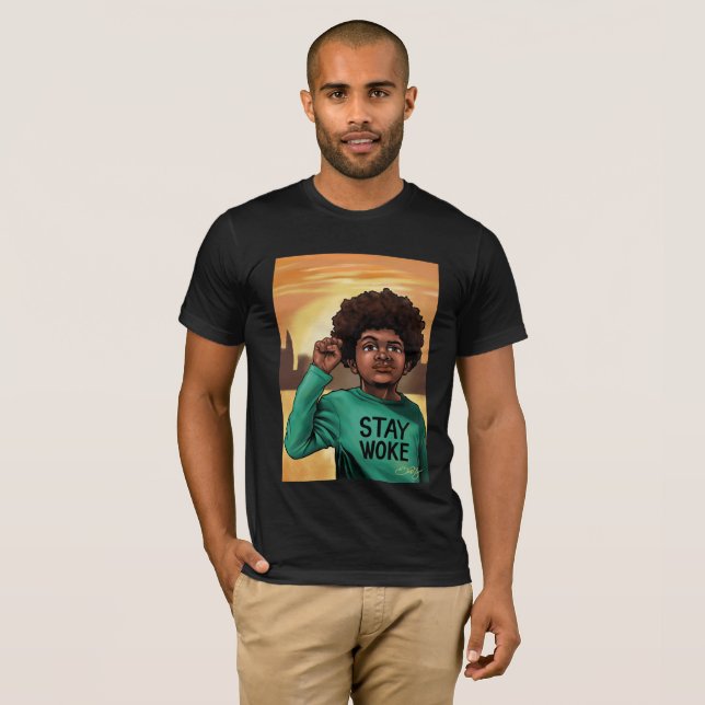 Geweckt bleibe T-Shirt (Vorne ganz)