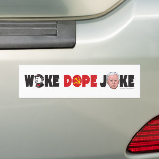 Geweckt Dope Joke Autoaufkleber