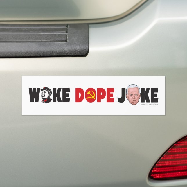 Geweckt Dope Joke Autoaufkleber (Auf Auto)