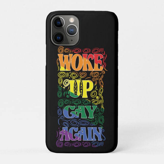 Geweckt Gay wieder - Funny LGBTQ+ Prix Design Case-Mate iPhone Hülle (Rückseite)