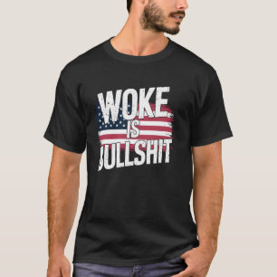 Geweckt ist US Flag Konservative Republikanische G T-Shirt