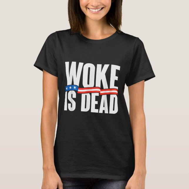 Geweckt Slogan Funny Funny Meme Zitat für Sar T-Shirt (Vorderseite)
