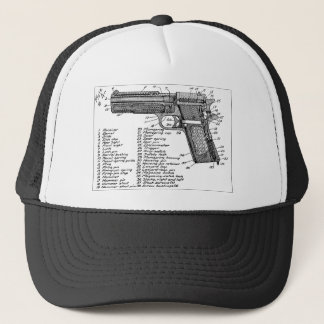 Gewehr-Diagramm Truckerkappe