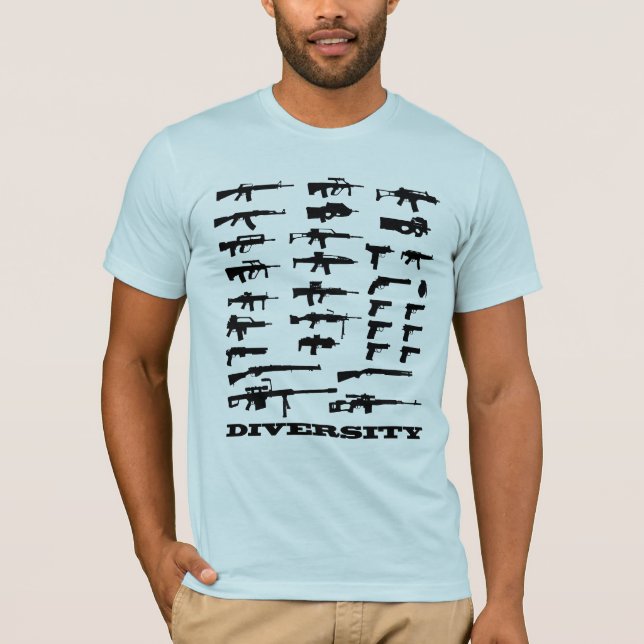 Gewehr-Diversity T-Shirt (Vorderseite)