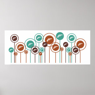 Gewehr-Gänseblümchen Poster