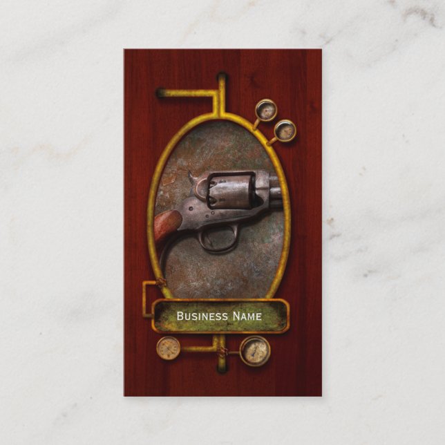 Gewehr - Polizei - Tanz für mich Visitenkarte (Vorderseite)