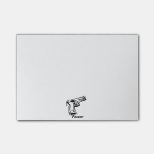 Gewehr Posten-it® Anmerkungen Post-it Klebezettel