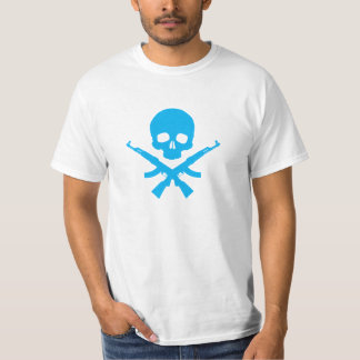 Gewehr-Schädel T-Shirt