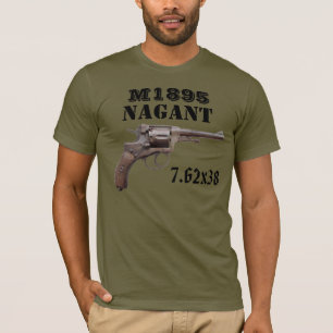 Gewehr-Shirt Nagant Revolvers M1895 ww2 T-Shirt