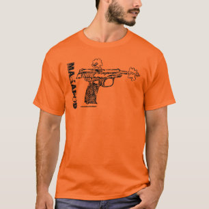 Gewehr-T - Shirt der grafischen Kunst