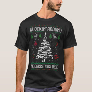 Gewehre hässliche Weihnachtssüßer für Waffenliebha T-Shirt