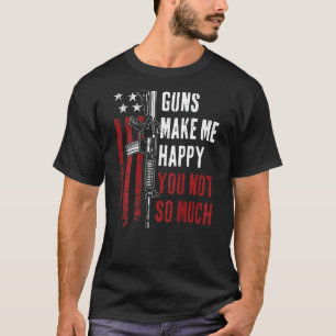Gewehre machen mich glücklich, nicht so sehr - lus T-Shirt