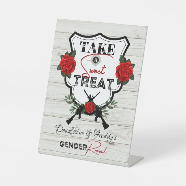 Gewehre oder Rose Geschlechtsverkehr Aufdecken Bab Sockelschild (Vorderseite)