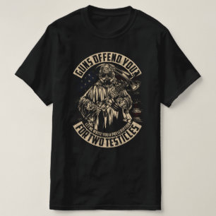 Gewehre verteidigen Sie für zwei Hoden Veteranen  T-Shirt
