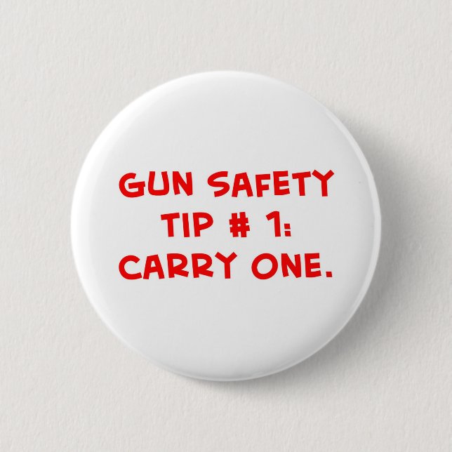 Gewehrsicherheitsspitze #1 button (Vorderseite)