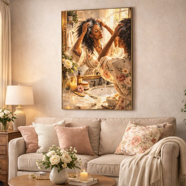 Geweihte Einsamkeit: Heilige Stille mit Gott Leinwanddruck (Von Creator hochgeladen)