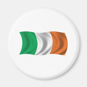 Gewellte Irland-Flagge Magnet