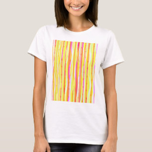 Gewellte Linien T-Shirt