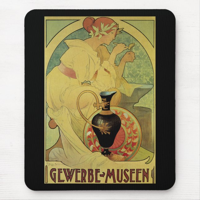 Gewerbe Museen Mousepad (Vorne)