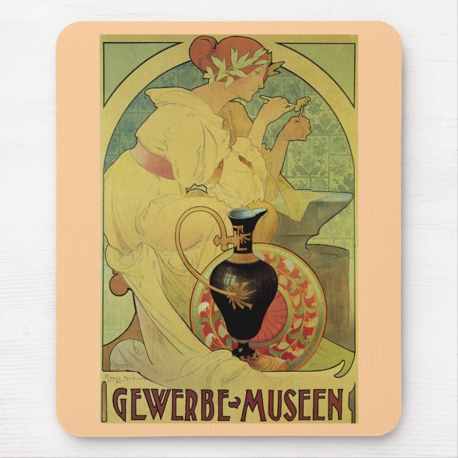 Gewerbe Museen Mousepad (Vorne)