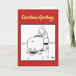 Gewerbe-Reinigungs-Weihnachtskarte Feiertagskarte