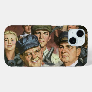 Gewerbliche Berufe, Vintage patriotische Vaterland Case-Mate iPhone Hülle