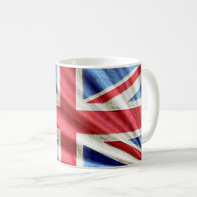 Gewerkschaft 3D/Jack-Design Kaffeetasse (VorderseiteRechts)