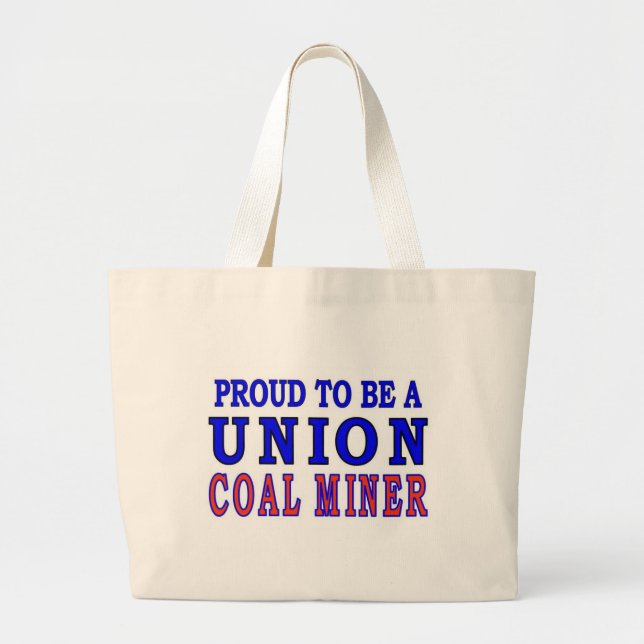 GEWERKSCHAFT COAL MINER JUMBO STOFFBEUTEL (Vorne)