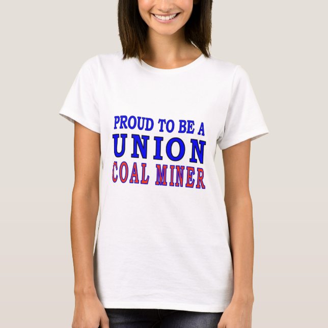 GEWERKSCHAFT COAL MINER T-Shirt (Vorderseite)