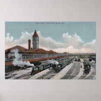 Gewerkschaft-Depot-Eisenbahn Nordseite