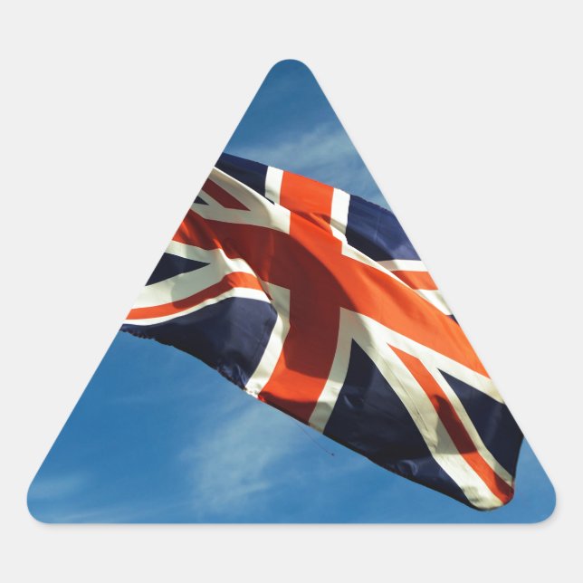 Gewerkschaft Dreieckiger Aufkleber (Vorderseite)