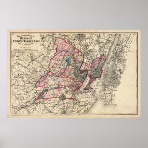 Gewerkschaft, Essex Cos, NJ Poster