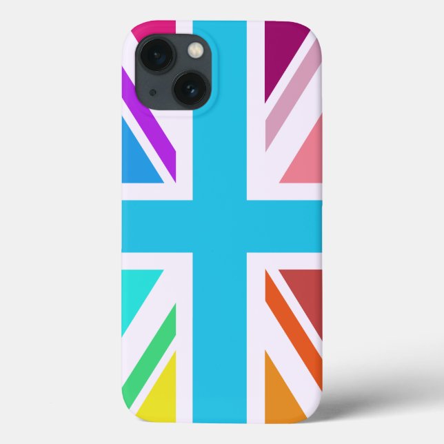 Gewerkschaft-Flag/Jack-Design - mehrfarbig Case-Mate iPhone Hülle (Rückseite)